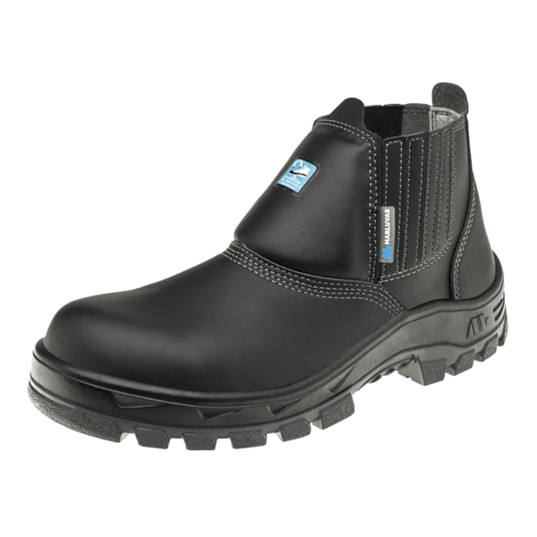 Bota Microfibra Elástico Bidensidade Bico De Composite Preta 70B19C Tamanho 41 CA 34554 Marluva