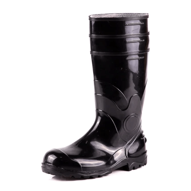 Bota Profissional PVC Preta Cano Longo Com Forro Sem Bico 85BPL600 Tamanho 42 CA 37455 Bracol