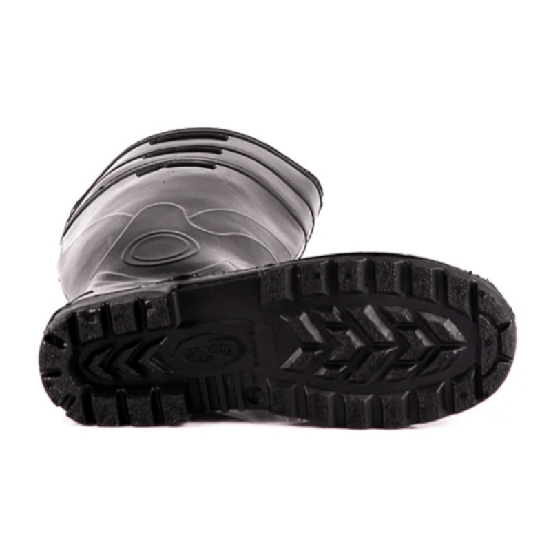 Bota Profissional PVC Preta Cano Longo Com Forro Sem Bico 85BPL600 Tamanho 42 CA 37455 Bracol
